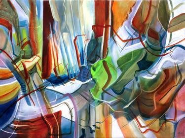 Original Abstract Expressionism Abstract Paintings by Julián García-Viso