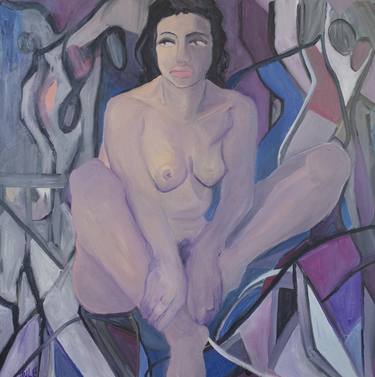 Original Contemporary Women Painting by Jule Amorosi