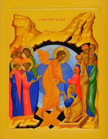 Icon Resurrection of Jesus Christ. thumb