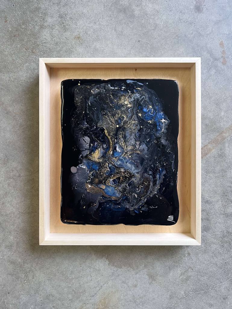 Original Abstract Expressionism Abstract Paintings by Stéphanie Vallières