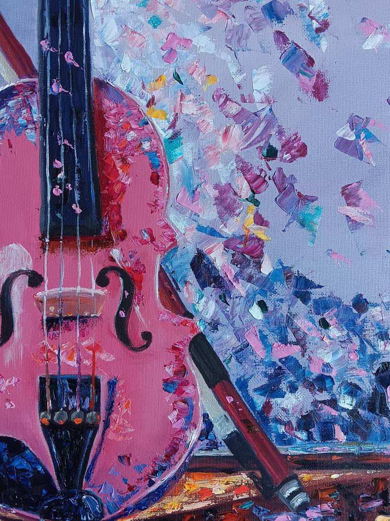 Original Contemporary Music Painting by Vira Klots