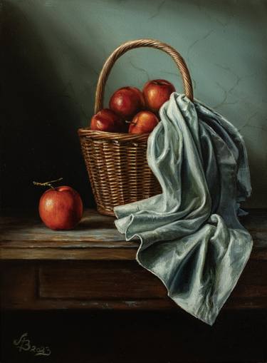 Still Life With Red Apples thumb