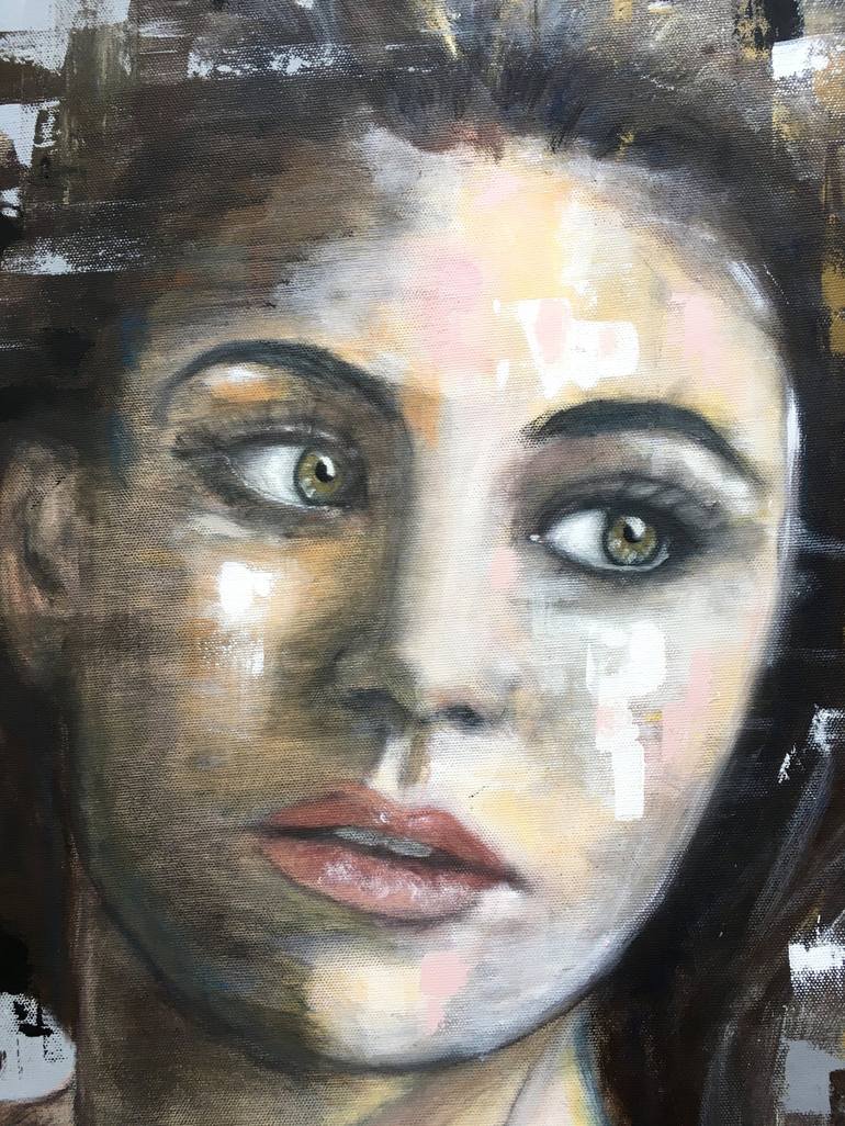 Original Contemporary Portrait Painting by Gisella Pogliani