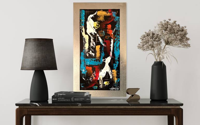 Original Abstract Painting by Marco Baga