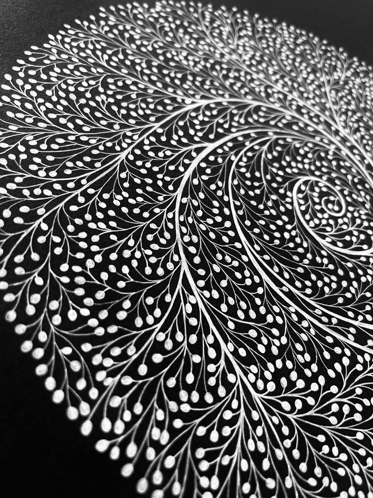 Original Black & White Family Drawing by Iuliana Iavorschi