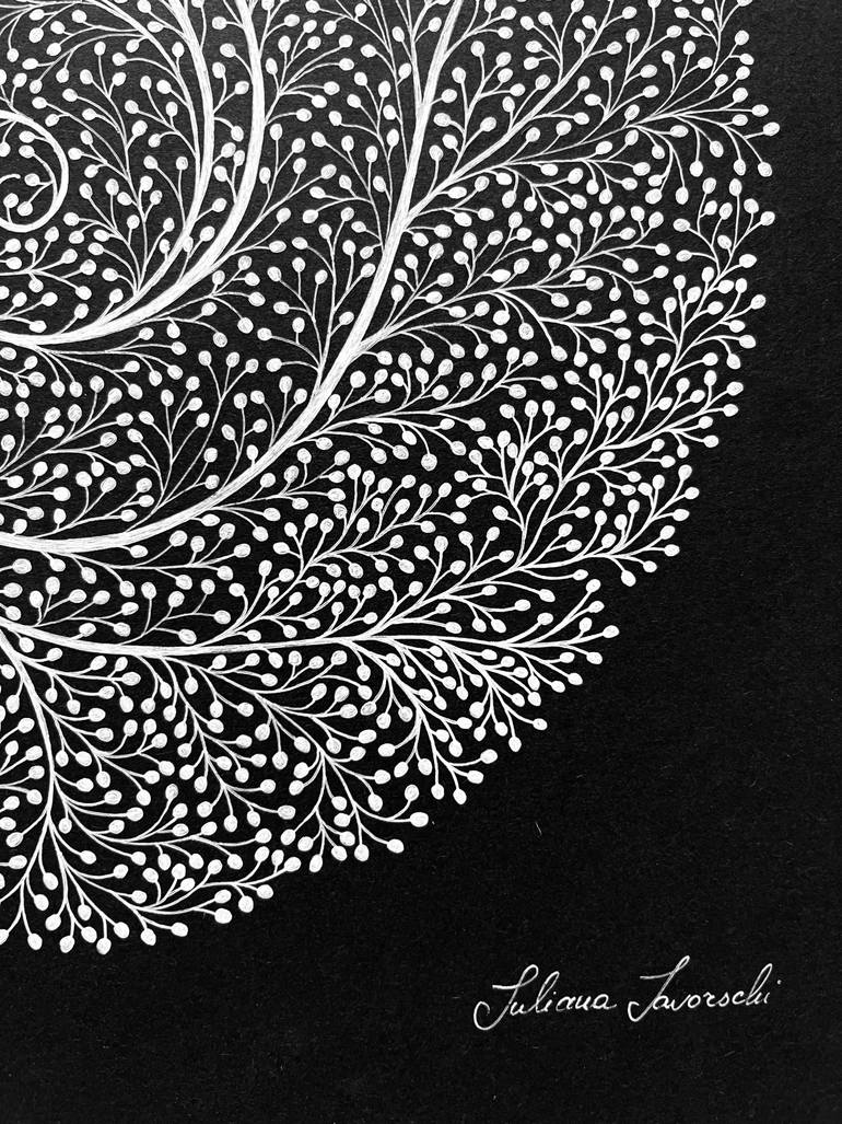 Original Black & White Family Drawing by Iuliana Iavorschi