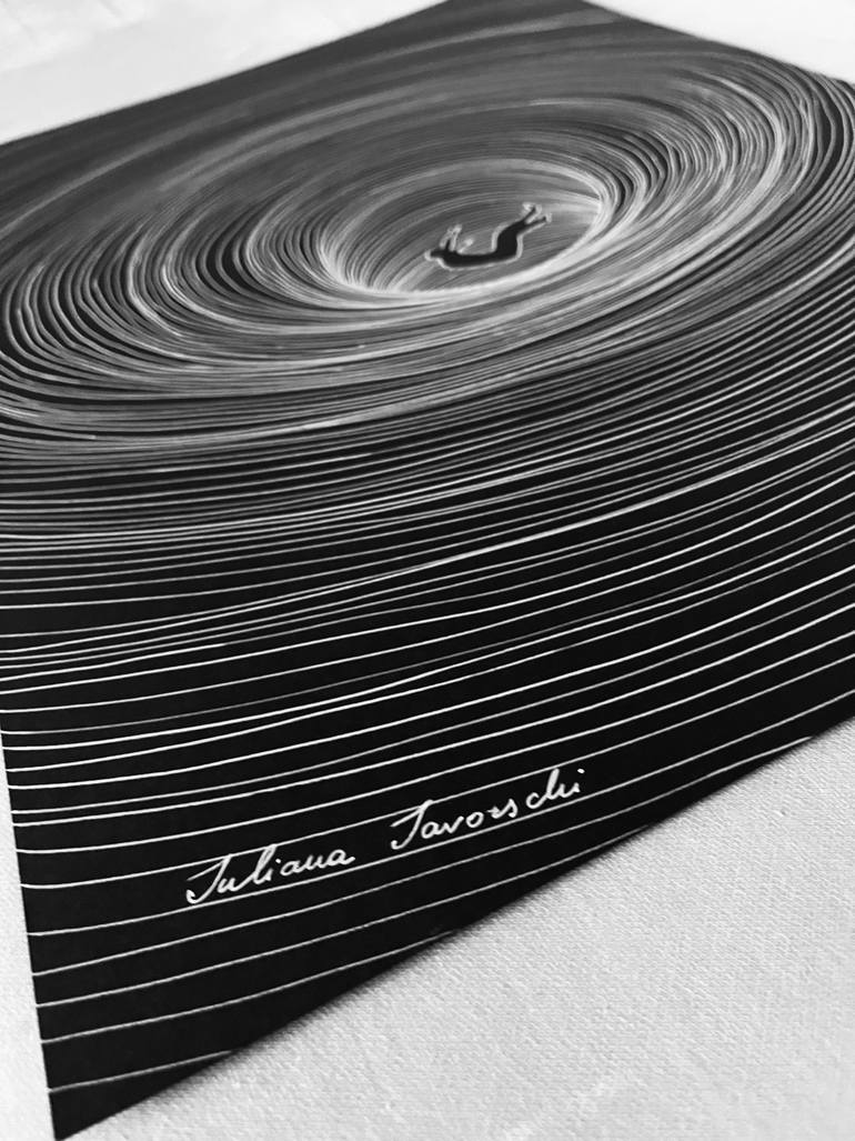 Original Algorithmic Outer Space Drawing by Iuliana Iavorschi