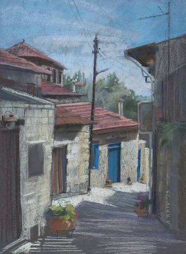 Vouni Village. Cyprus thumb