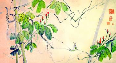 Original Fine Art Botanic Paintings by Valentina Battler