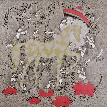 Print of Horse Paintings by Shalini Anand