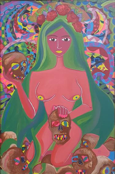 Original Contemporary Nude Paintings by Atty J A Reyes