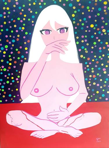 Original Nude Paintings by Atty J A Reyes