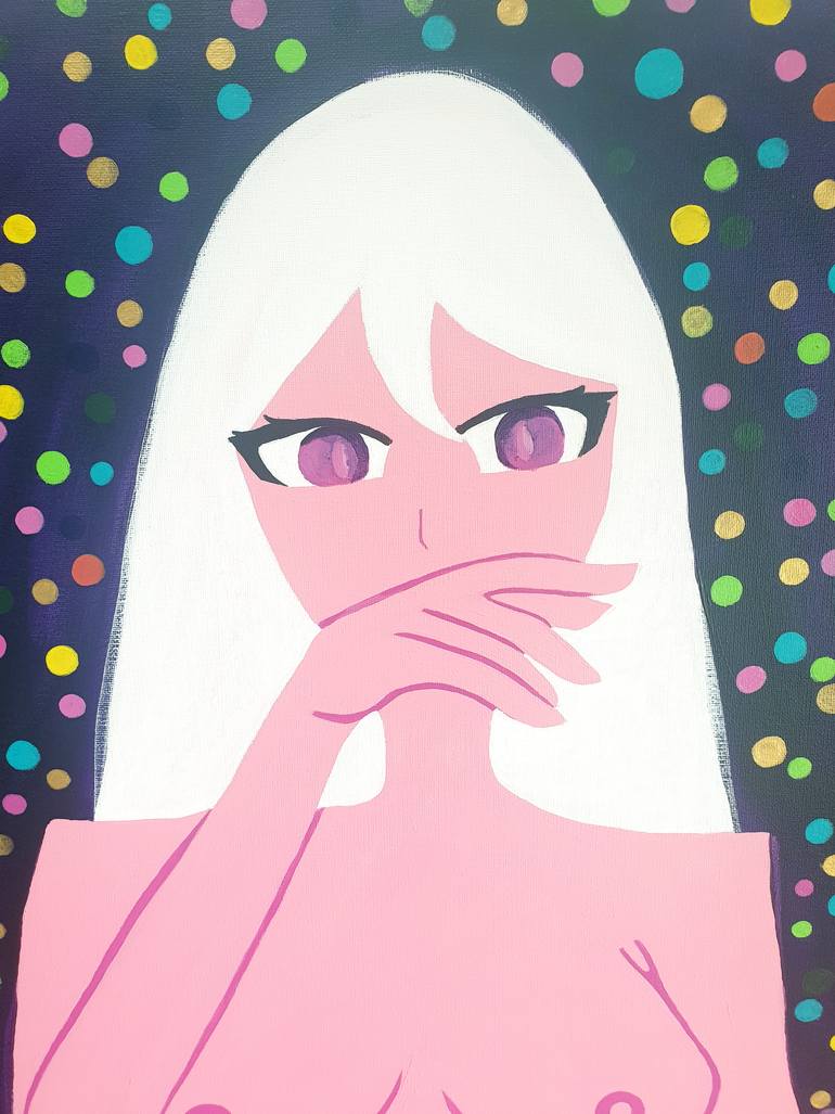 Original Contemporary Nude Painting by Attyjenz Ph