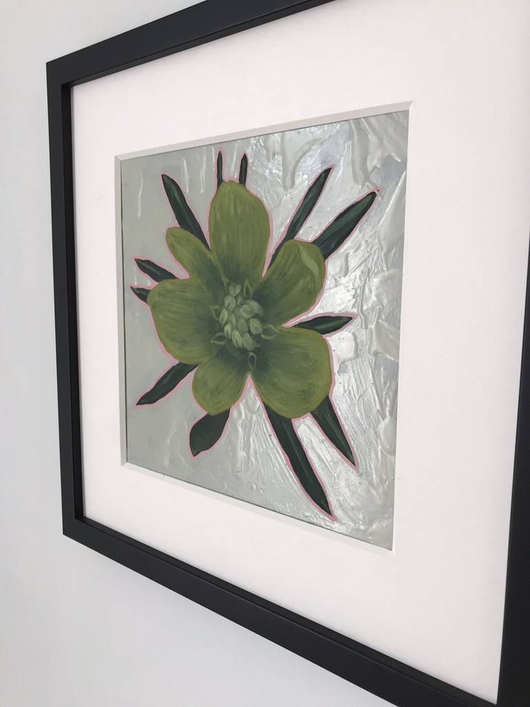 Original Contemporary Botanic Painting by Kristina Karayman