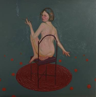 Original Contemporary Body Painting by Kristina Karayman