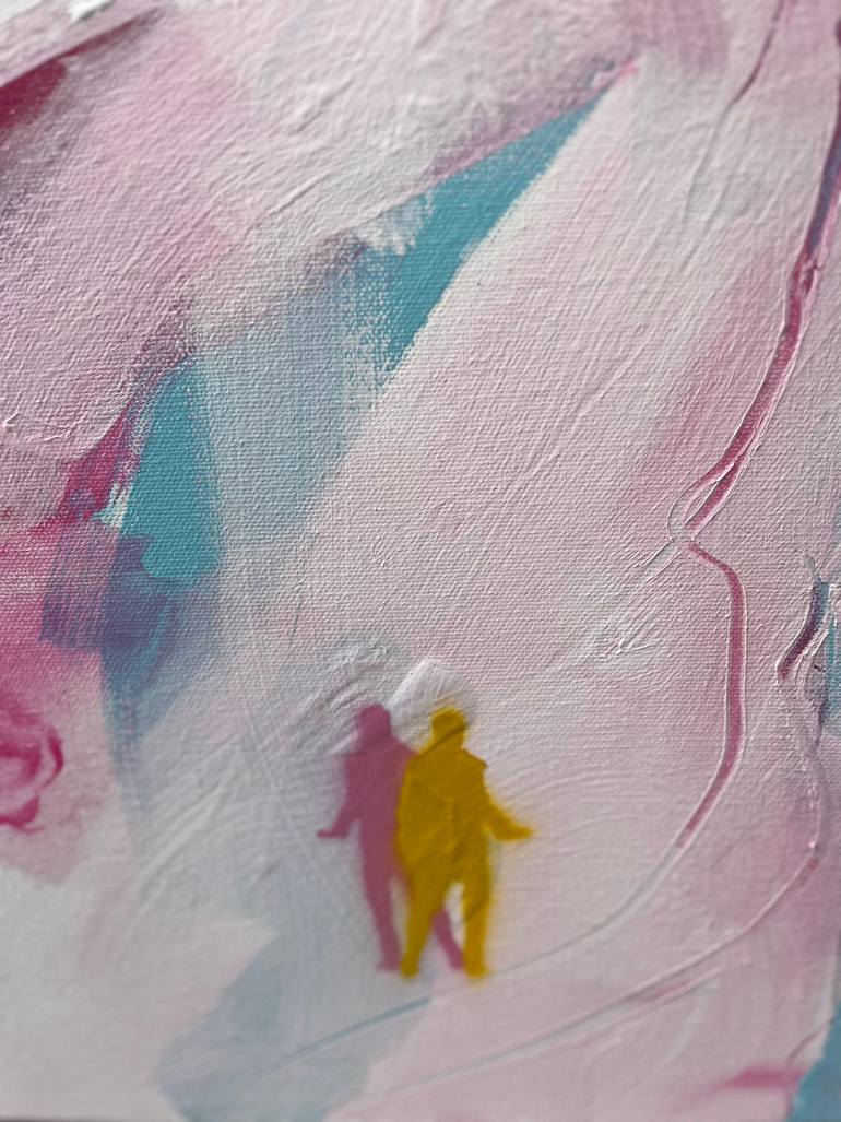 Original Abstract Nature Painting by Duygu Yalman