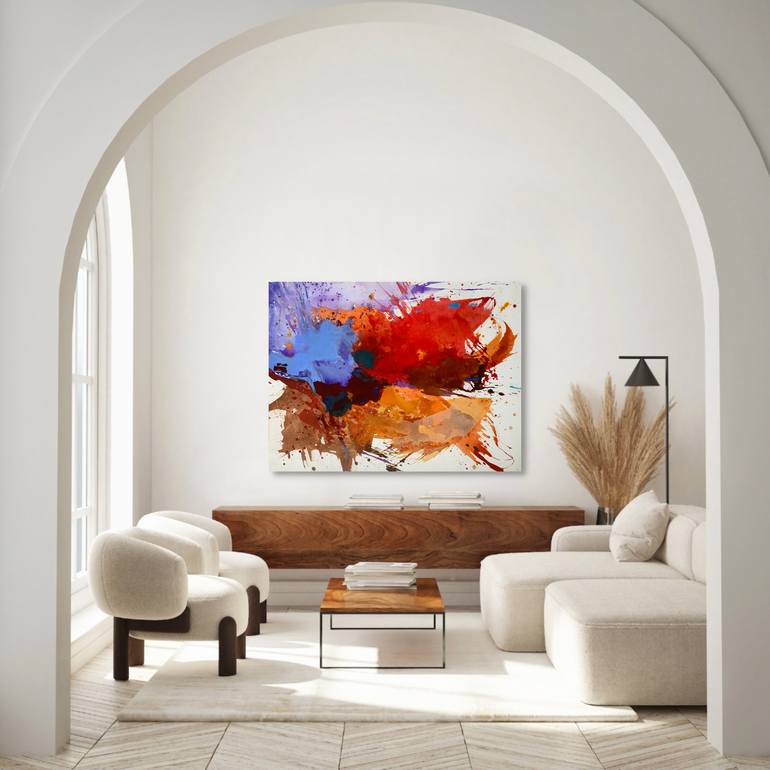Original Contemporary Abstract Painting by Abbott Abstract