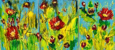 Original Floral Paintings by Noreen Coup