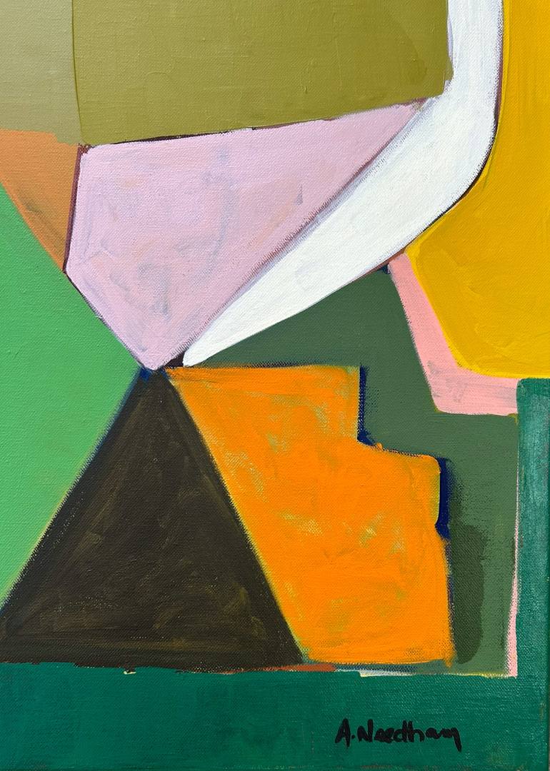 Original Figurative Abstract Painting by Ann Needham
