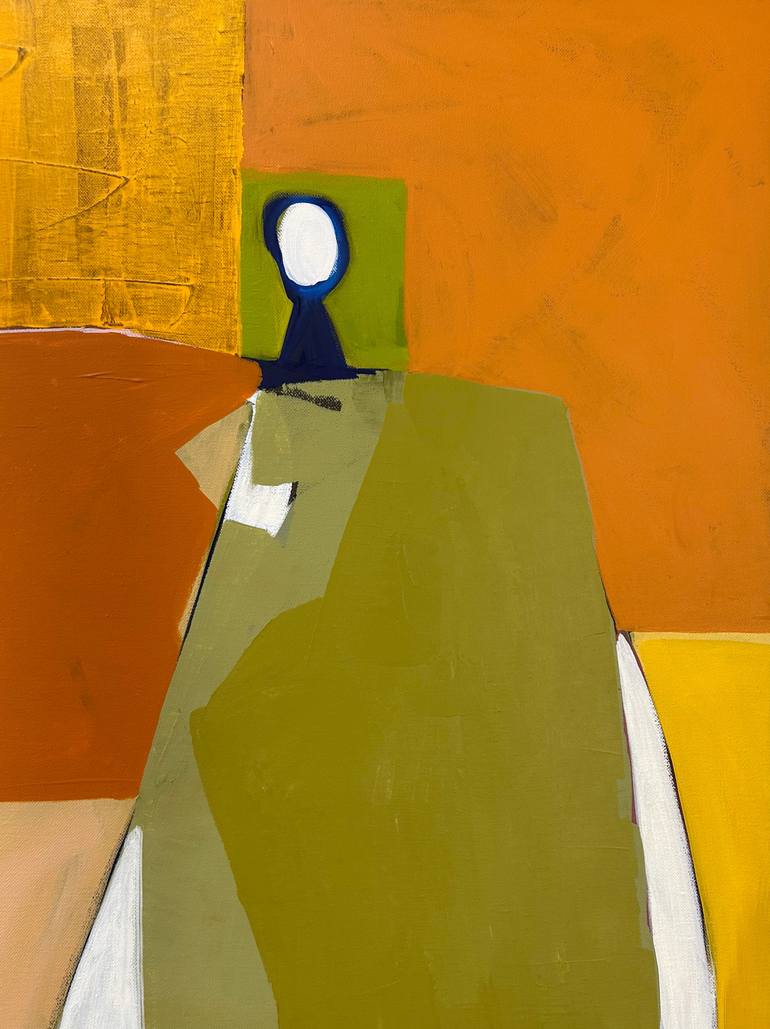 Original Figurative Abstract Painting by Ann Needham