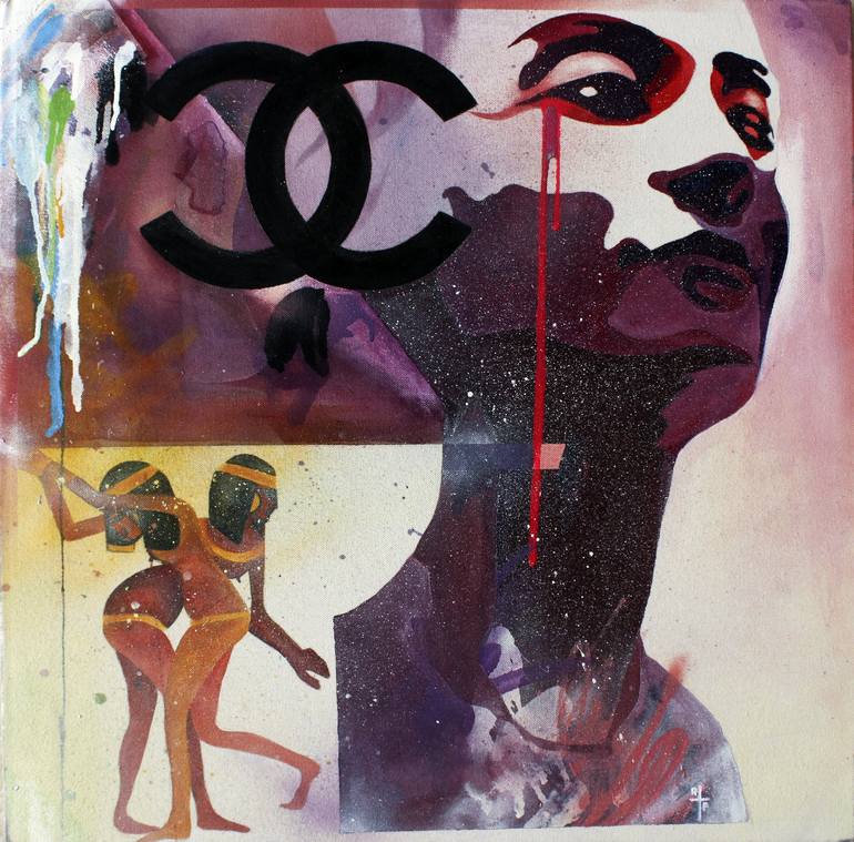 Original Abstract Culture Paintings by Aaron Lee