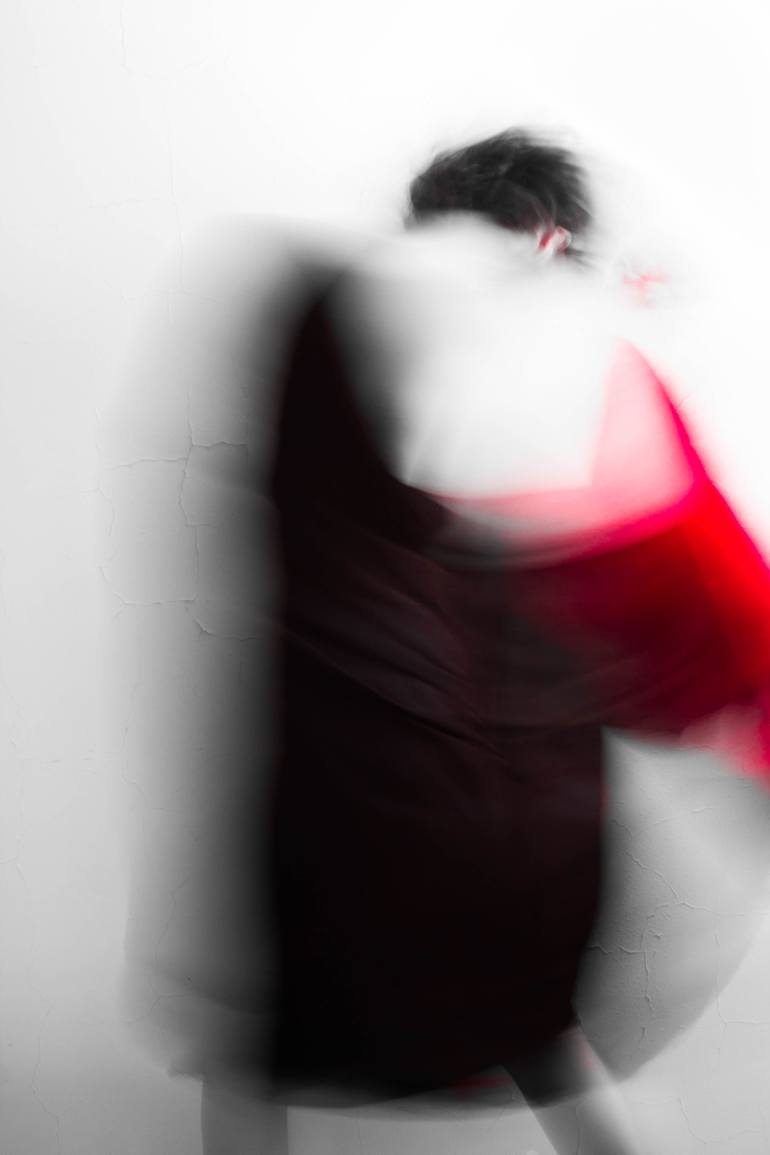 Red And Black The Conflict Photography By Aya Chriki Saatchi Art