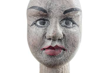 puppet head of sicilian opera dei pupi thumb