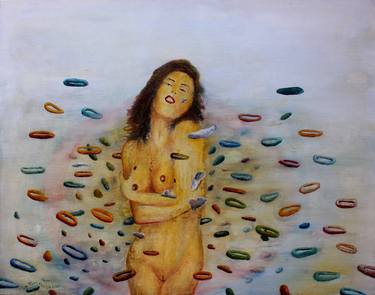 Original Surrealism Nude Paintings by Ivan Bogdanov