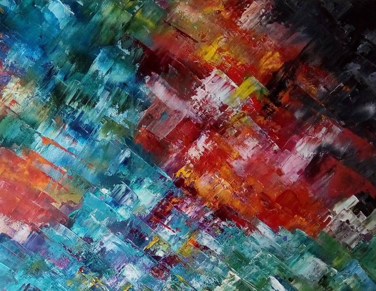 Original Contemporary Abstract Painting by Tracy Davies