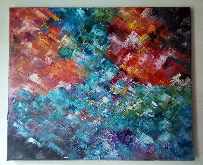 Original Contemporary Abstract Painting by Tracy Davies