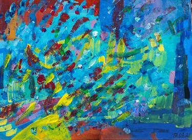 Original Abstract Expressionism Abstract Paintings by Nata Gallo