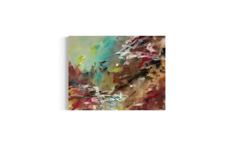 Original Abstract Expressionism Abstract Painting by Alini Garcia