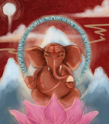 Print of Conceptual Religion Digital by Akshaya Bharadhwaj