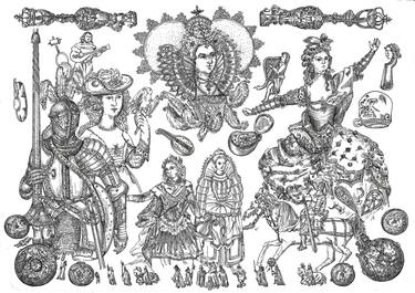 Print of Culture Drawings by Virinpon Arunwiram