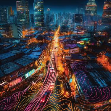 Print of Realism Cities Digital by Savvy Rick Brown