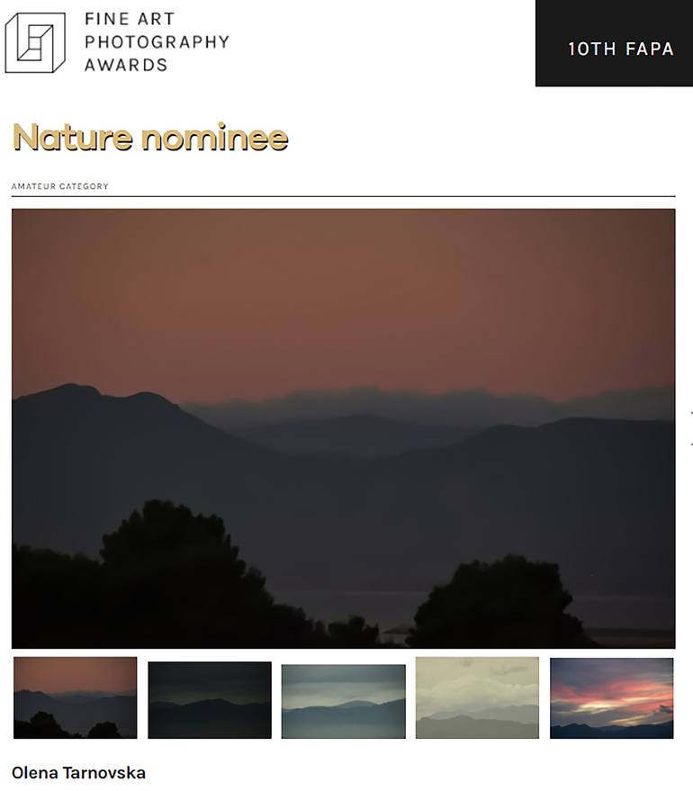 Original Other Landscape Photography by Olena Tarnovska