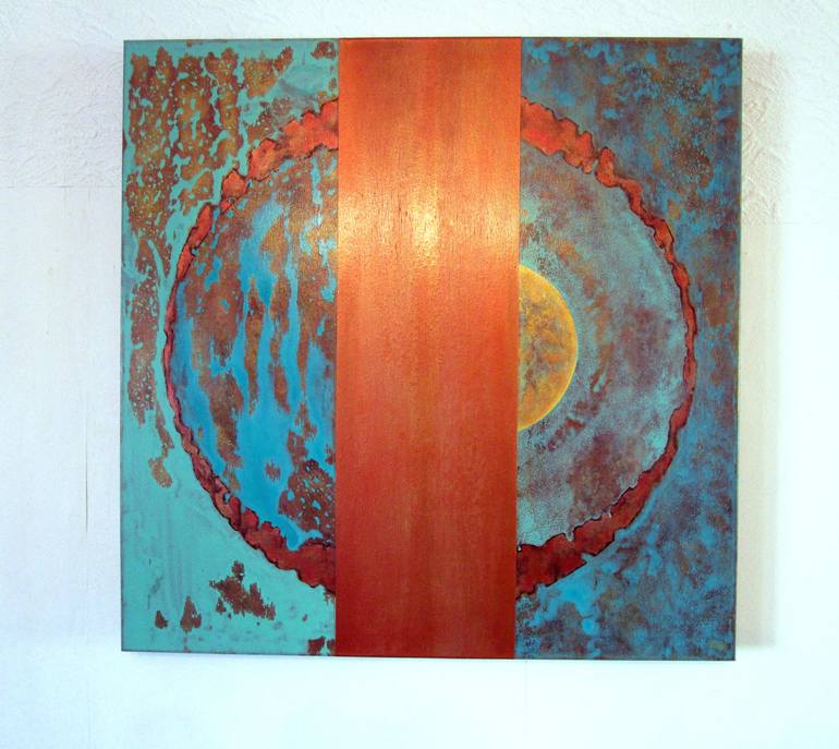 Original Abstract Painting by Jörg Yogi Schäfer