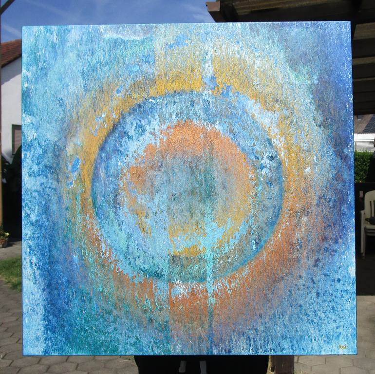 Original Abstract Painting by Jörg Yogi Schäfer