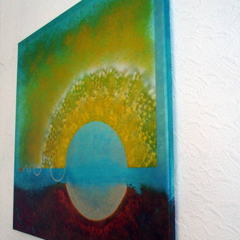 Original Abstract Painting by Jörg Yogi Schäfer