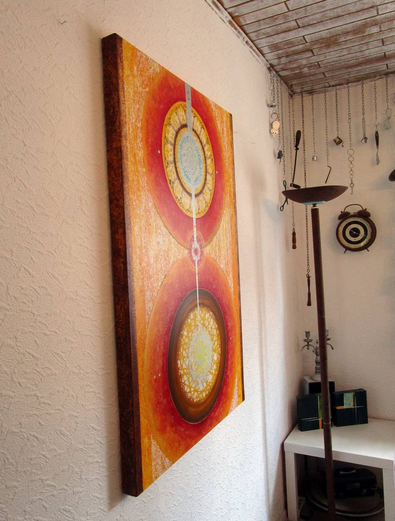 Original Abstract Painting by Jörg Yogi Schäfer