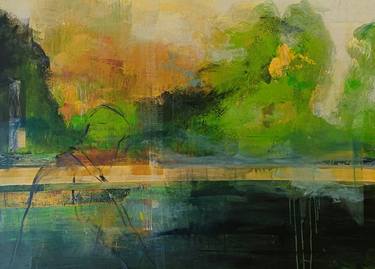 Original Abstract Nature Paintings by anne sophie LARCENA