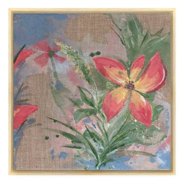 Original Impressionism Floral Paintings by Judit Fortelny