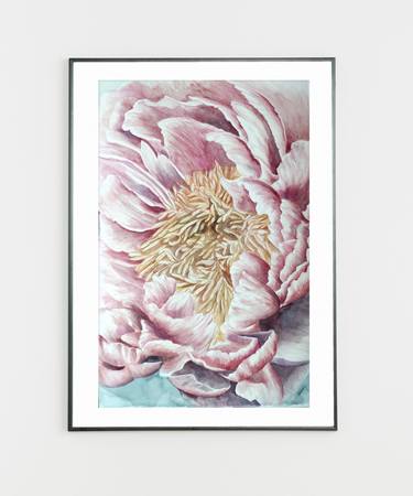 Original Fine Art Floral Paintings by Judit Fortelny