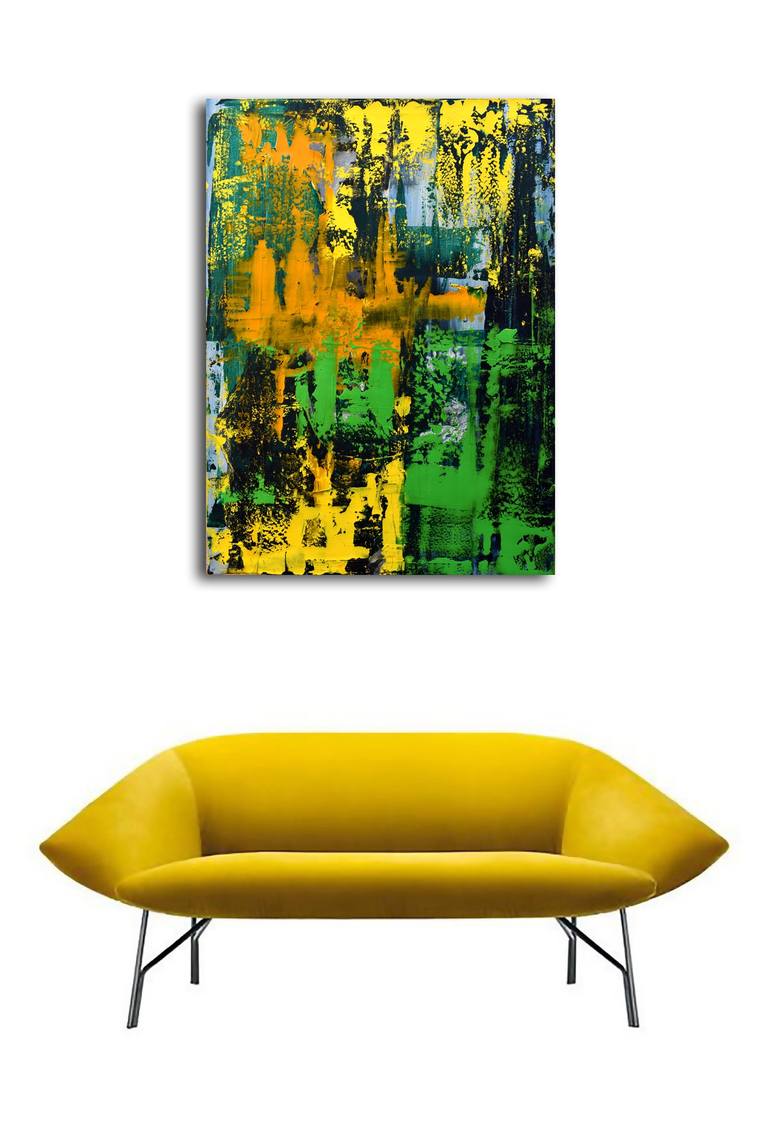 Original Contemporary Abstract Painting by Maria Angela Sarchiello