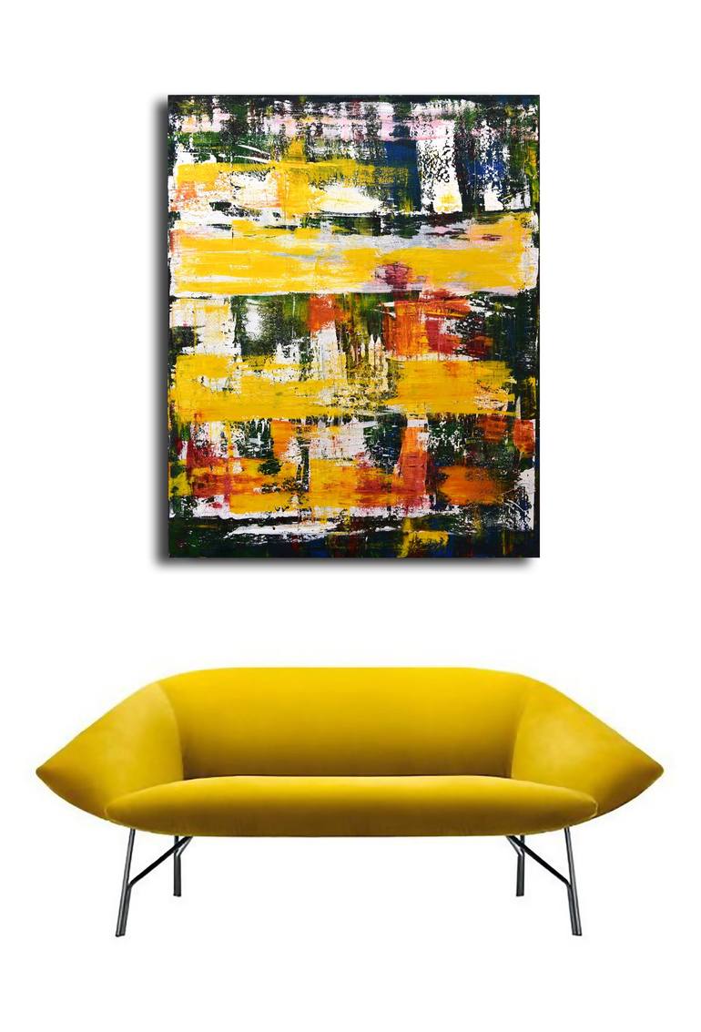 Original Abstract Painting by Maria Angela Sarchiello