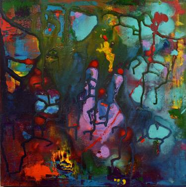 Original Abstract Paintings by Maria Angela Sarchiello