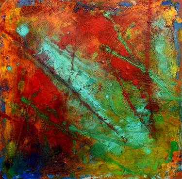 Original Expressionism Abstract Paintings by Maria Angela Sarchiello