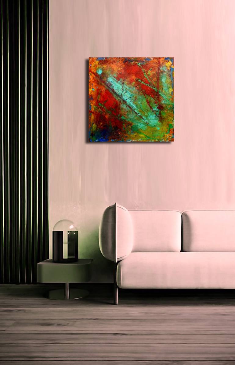 Original Abstract Painting by Maria Angela Sarchiello