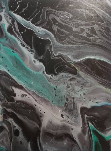 Black & Teal Marble thumb