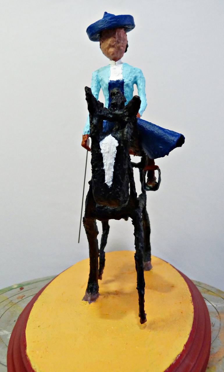 Original Figurative Horse Sculpture by Álvaro Guijarro